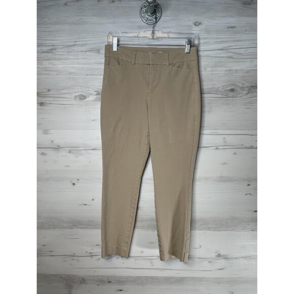 Old Navy Pants - Old Navy Pants Womens 4 Brown High Rise Pixie Skinny Ankle Mocha Taffy Stretch